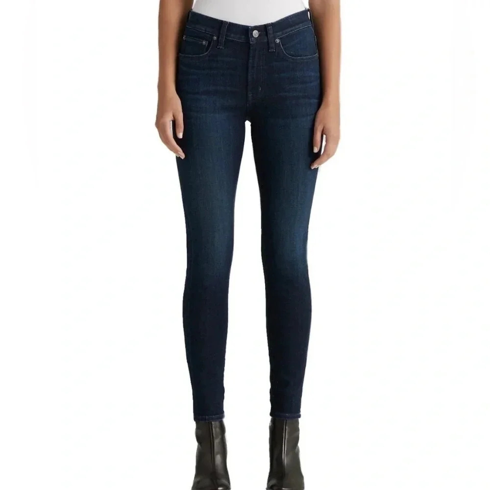 NWT Edwin Pixie 9” Mid Rise Skinny Jeans Color Legend Size 27 Anthropology